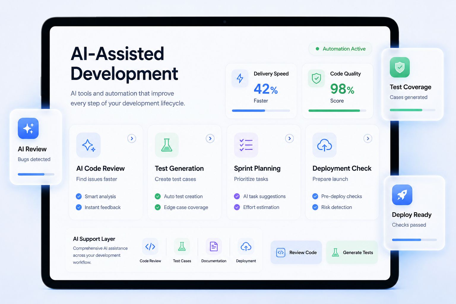 AI Assisted Development UI
