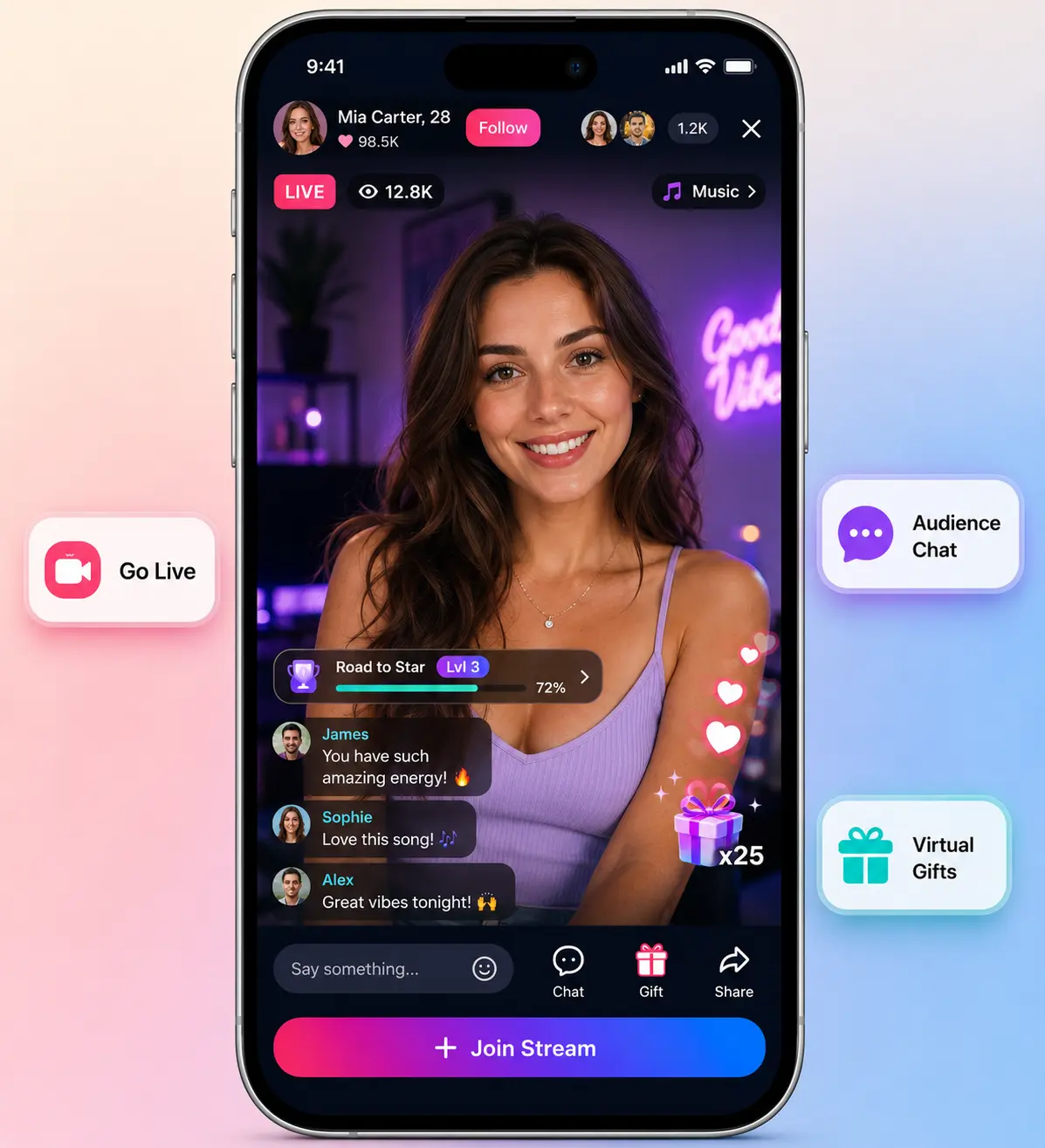 Bigo Live Clone App Platform Overview