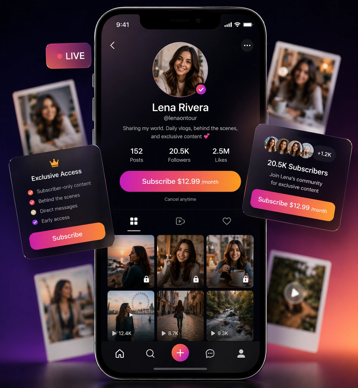 Creator App UI