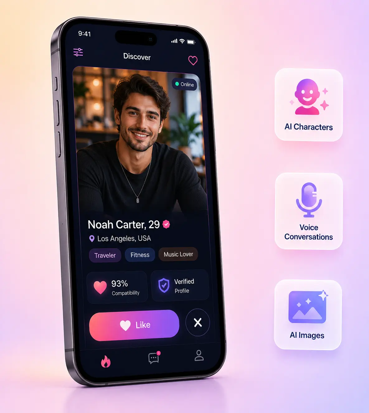 App Screen Left