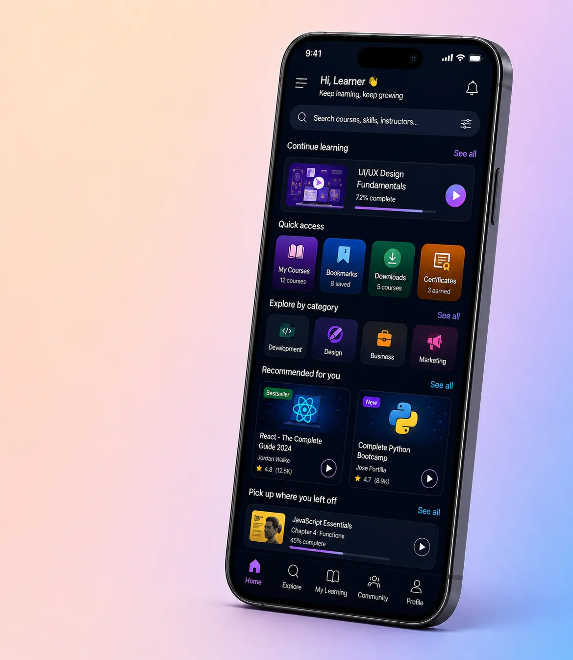 App Screen Right