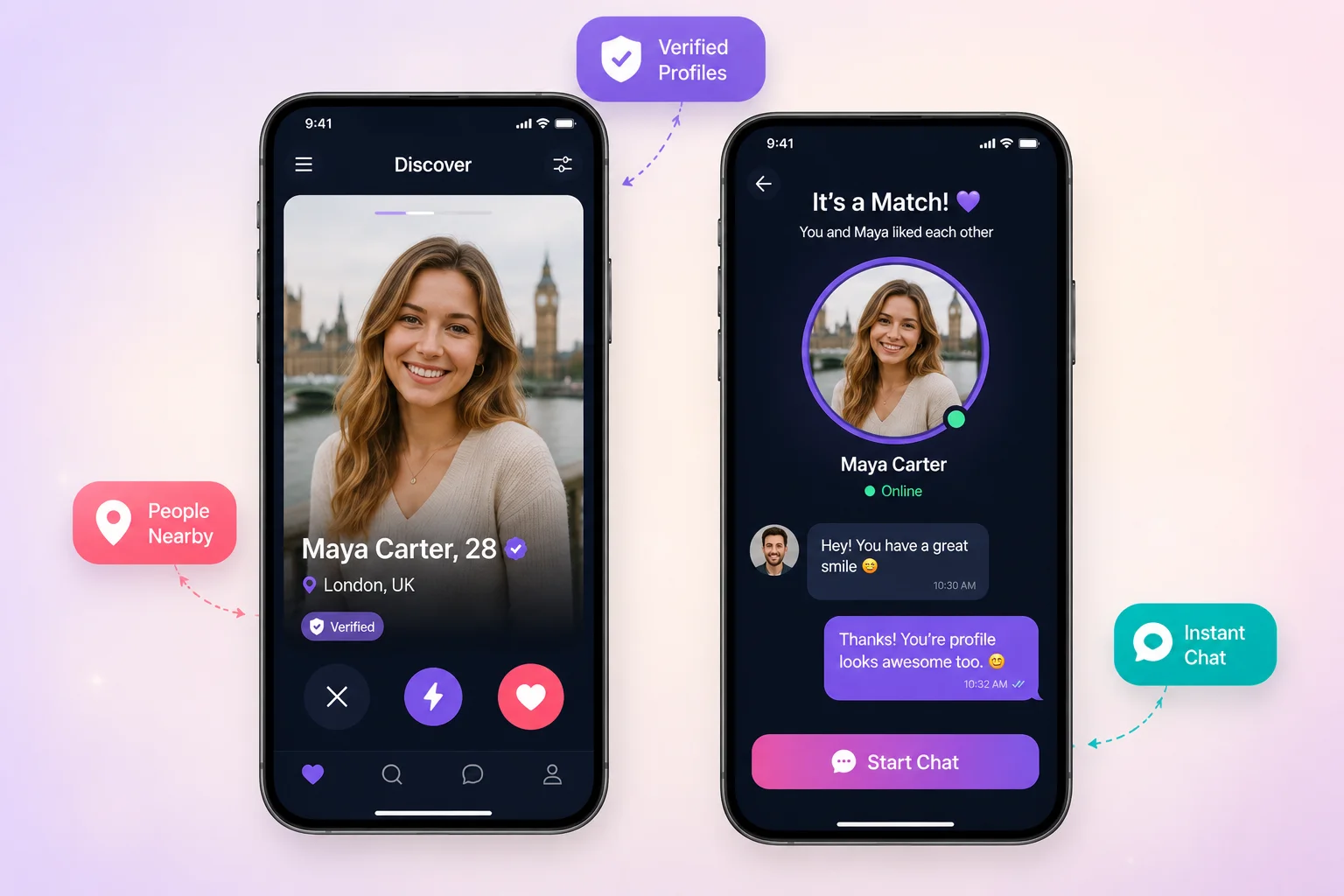 App Screen Left