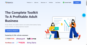 Adult Web Design and Development Services by Adent.io 
