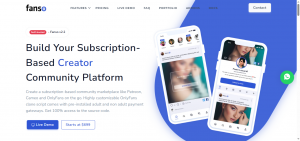 Fanso, One of the Best OnlyFans Clone Scripts to Build OnlyFans Like Website