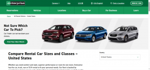 Enterprise, a Major Car Rental Company Operating Globally