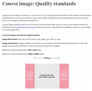 Udemy Course Landing Page Design Guidelines