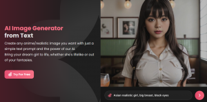 AI Image Generator from Text Feature of Candy AI