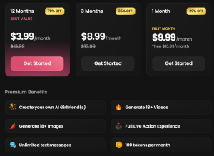 Candy AI Subscription Tiers and Benefits
