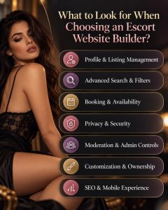Factors to Evaluate Before Choosing an Escort Website Builder